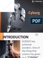 Cyborg: Presented by Sankar 10g21a05a6