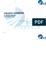 IST Lecture Template