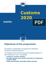 5 Customs 2020 Presentation En