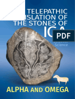 Telepathic Translation of the Stones of Ica