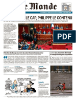 Le Monde & 2 Suppléments Du Mercredi 5 Juillet 2017