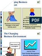 Business Environment Changes in The Past Twenty Years