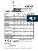 Fisa Tehnica Gutex Thermowall