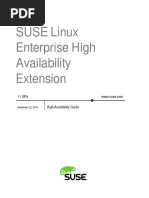 SUSE Linux Cluster