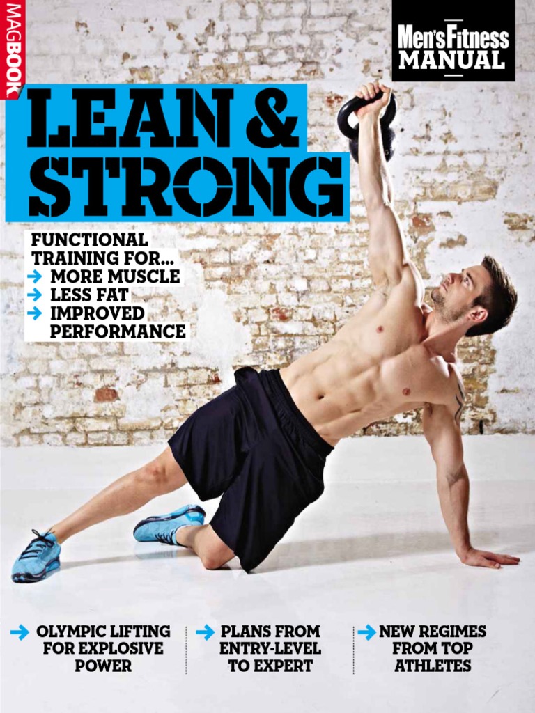Men - S Fitness Lean & Strong 2015 | PDF