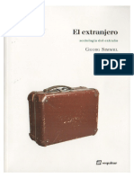 El Extranjero (sociologia del extraño) - Georg Simmel.pdf