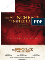The Hunchback of Notre Dame (Studio Album Booklet)