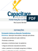 Aula de Penetração de Ativos Cosméticos