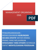 Management Organisasi Osis