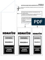 Manual de Taller WA200-6 JAPAN Komatsu