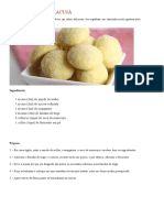 Biscoitos de Maracujá - Comidinhas Do Chef