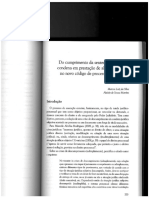 Do Cumprimento de Sentença Na Execução de Alimentos No Novo CPC