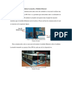 Comunicación Entre Arduino Leonardo y Módulo Ethernet