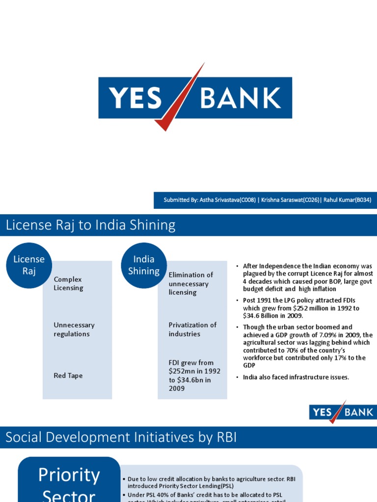 yes bank case study ppt
