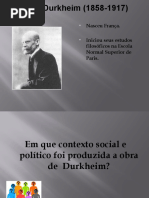 AULA Geral Durkheim
