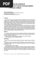 Lacerda; Silva - Indicadores Para Avaliação de Programas de Controle de Infecção Hospitalar - Construção e Validação