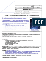 task 11 chemical reaction research