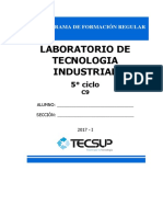 Modulo Laboratorio de Tecnologia Industrial 2017 Completo