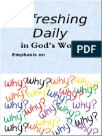 August 2017 - Emphasis on "Why"