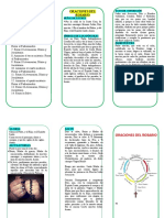 TRIPTICO Oracion Del Rosario