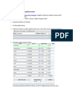 Membuat Tabel Melalui PhpMyAdmin