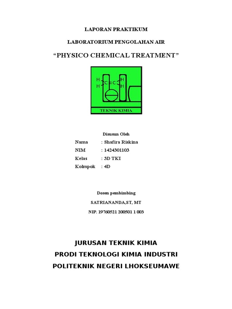 Physico Chemical Water Treatment 2 PDF