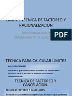Limites Tecnica de Factoreo y Racionalizacion032017