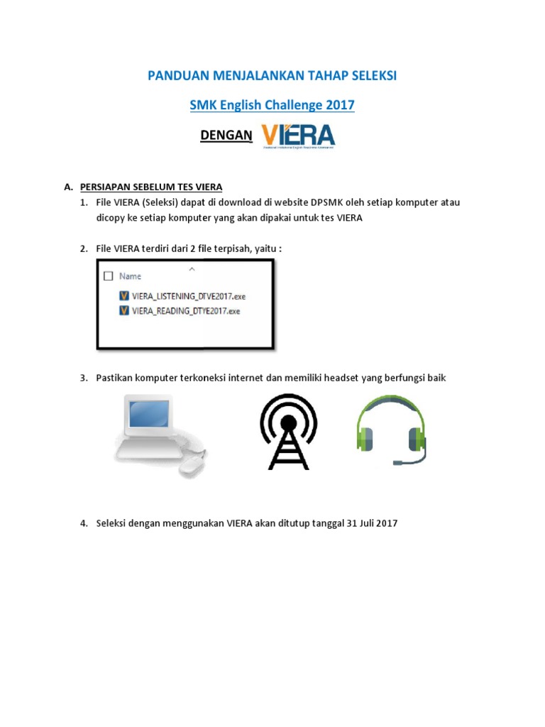 Langkah Mengikuti Viera Selection