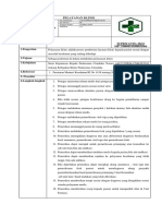 7.6.1.1 Sop Pelayanan Klinis