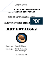 Formation Hot Potatoes