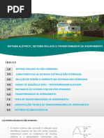 Sistema Isolado e Transformador de Aterramento