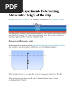 Inclining Test Procedure Guide | PDF | Shipping | Ships