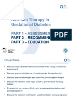nutrition therapy in gestational diabetes provided by diabetes.org