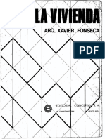 La Vivienda - Xavier Fonseca - ARQ LIBROS PDF