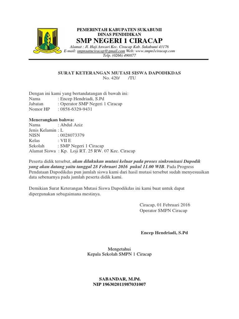 Surat Dari Surat Daripada