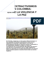 Postextractivismos en Colombia