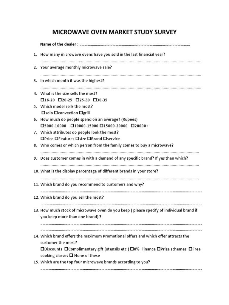 Dealer Questions | PDF