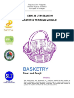 Basketry: Master'S Training Module