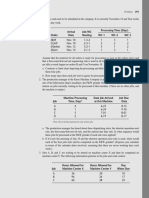 Scheduling problems identify bottlenecks and constraints