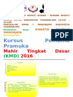 Brosur KMD Smanjaya 2016