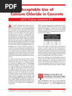 PS 31 Acceptable Use Calcium Chloride Concrete