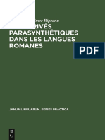 Reinheimer-Ripeanu-Les Dérivés Parasynthétiques Dans Les Langues Romanes-De Gruyter (1974)
