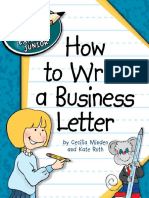 How To Write A Business Letter - Explorer Junior Library How To Write PDF