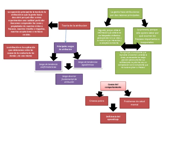 Sesgos de Atribucion PDF Parcialidad Comportamiento