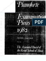 PIANO EXAMINACION PIECES G - 1o. - 1982 PDF