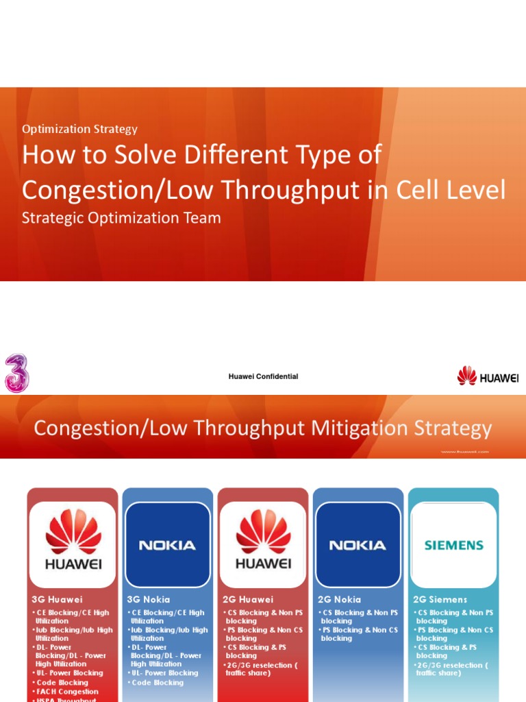Congestion | PDF | High Speed Packet Access | Radio Resource Management
