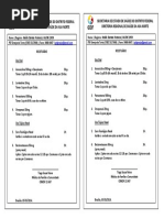 Rinossinusite Crônica (Beclo Nasal, Clavulin, Lorata, Paraceta, Omepra, Soro)