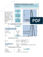 Diseño Estructural de Muro de Contencion