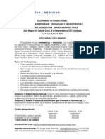 Programa de La III Jornada Internacional Estilos de Aprendizaje: Educación y Neurociencias