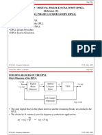 Lecture 070 - Digital Phase Lock Loops (DPLL) Digital Phase Locked Loops (DPLL)